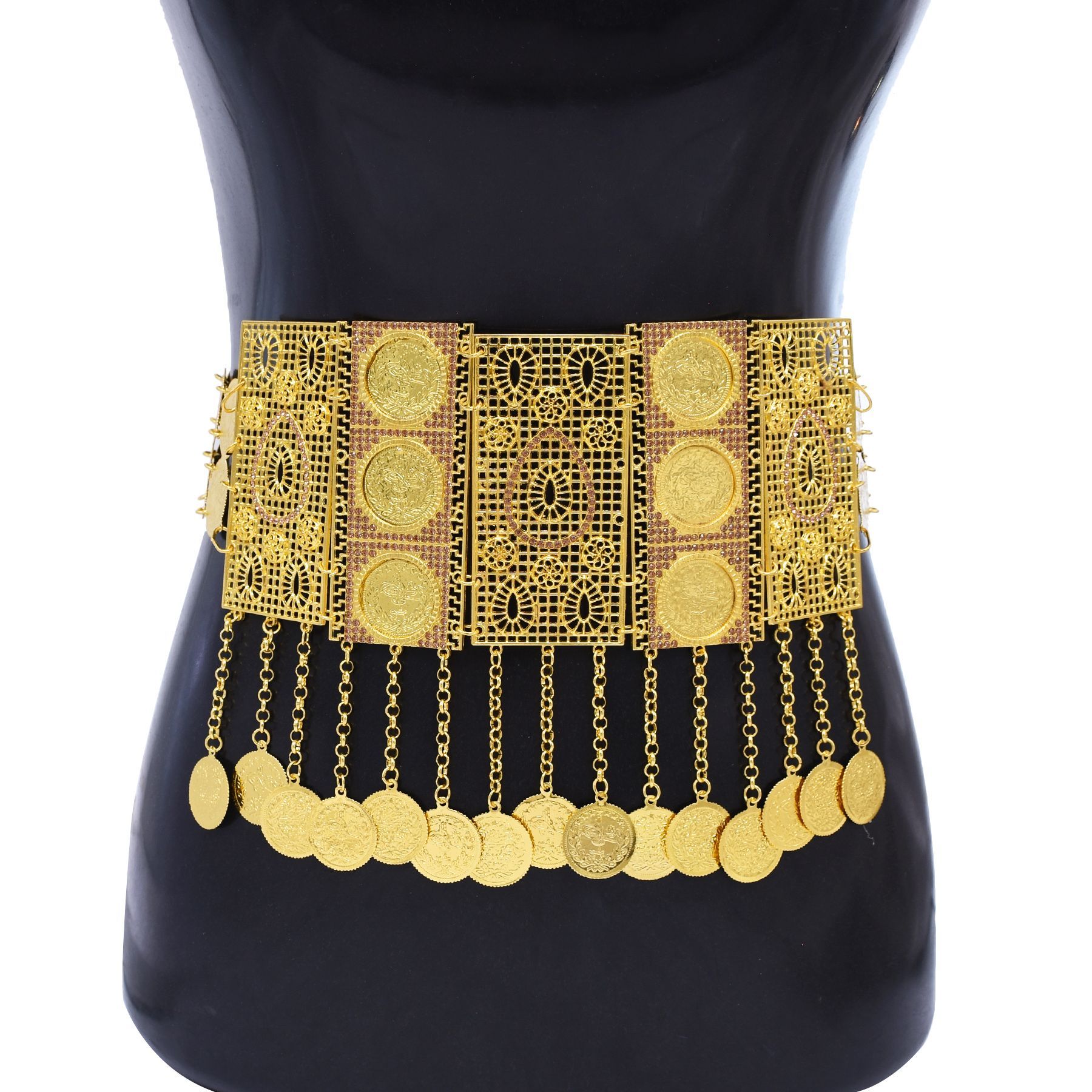 Body Jewelry Dubai - Sabuk Berlapis Emas 24K Kelas Atas