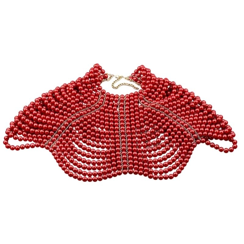 Body Jewelry Chest - 49MD Selendang Wanita Elegan Perhiasan Tubuh