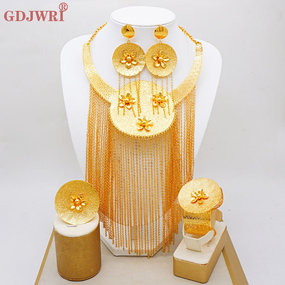 Body Jewelry Dubai - Perhiasan Mewah Nigeria Dubai, Set Perhiasan