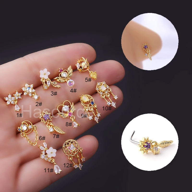 Body Jewelry Indian - 2022 Baru 1 Buah Mode 316L