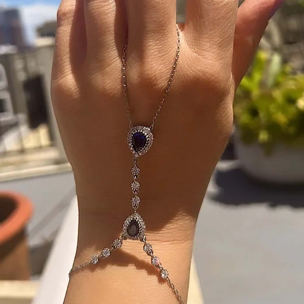Perhiasan Tangan Biru Stonefan - Body Jewelry Dubai ulasan dan harga