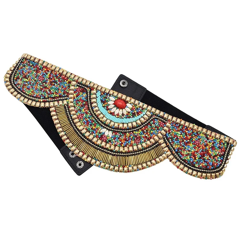 Manik-manik pinggang warna-war - Body Jewelry Indian ulasan dan harga