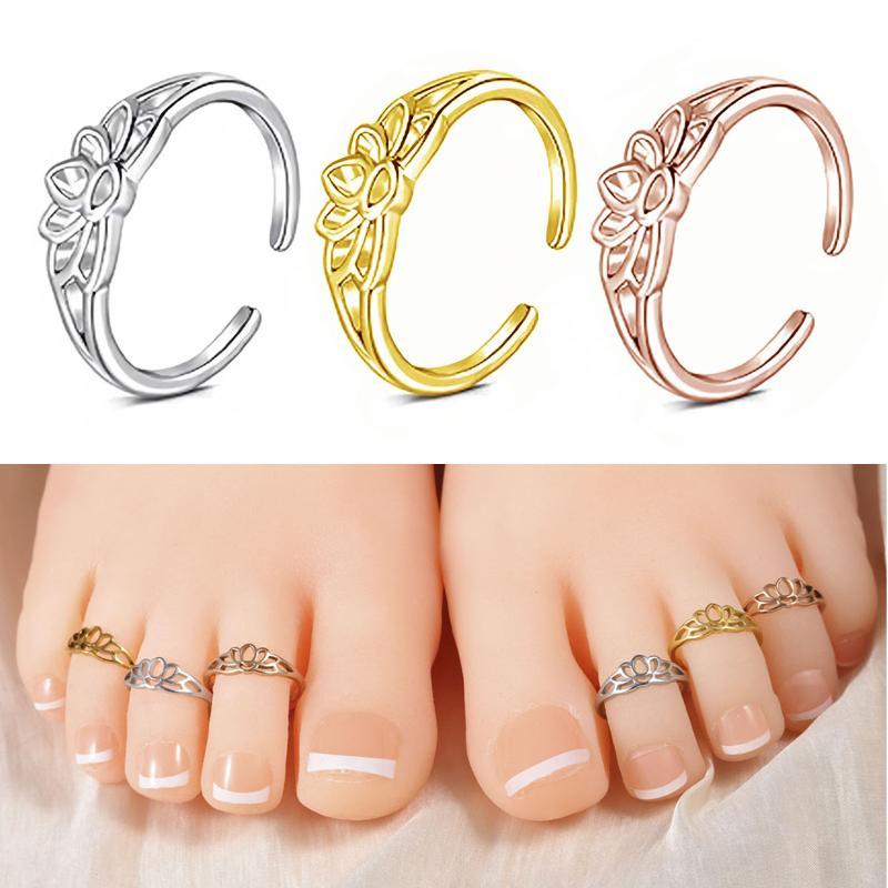Cincin Jari Kaki Wanita Desain - Body Jewelry Waterproof ulasan dan harga