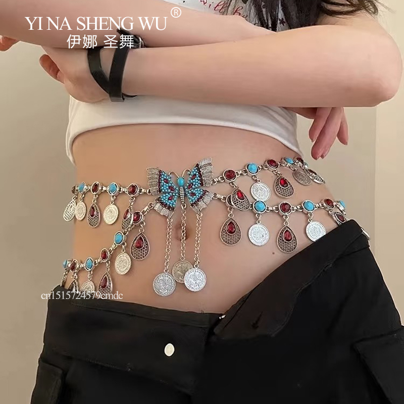 Koin Aloi Antik Rantai Pinggan - Body Jewelry Indian ulasan dan harga