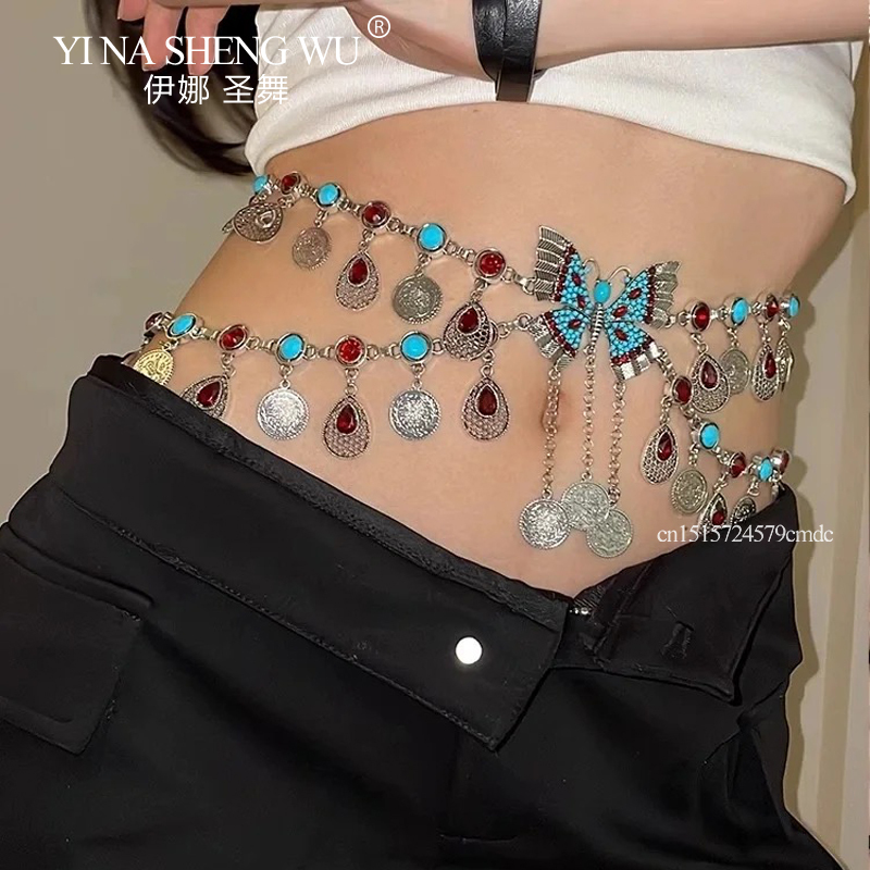 Koin Aloi Antik Rantai Pinggan - Body Jewelry Indian ulasan dan harga
