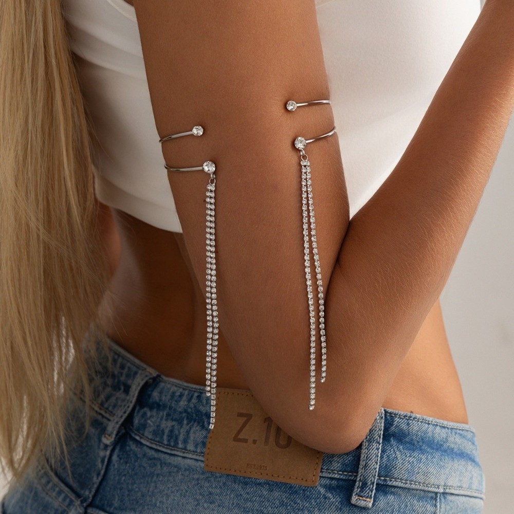 Gelang Manset Lengan Gaya Y2K  - Body Jewelry Y2K ulasan dan harga