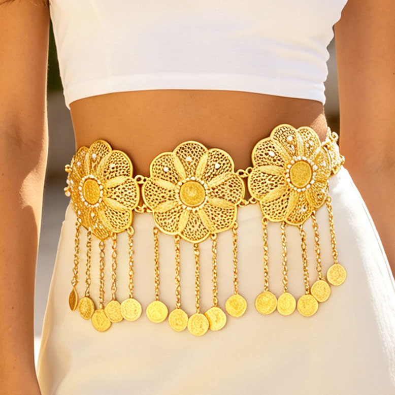 Aksesoris Pinggang Gaya Dubai  - Body Jewelry Dubai ulasan dan harga