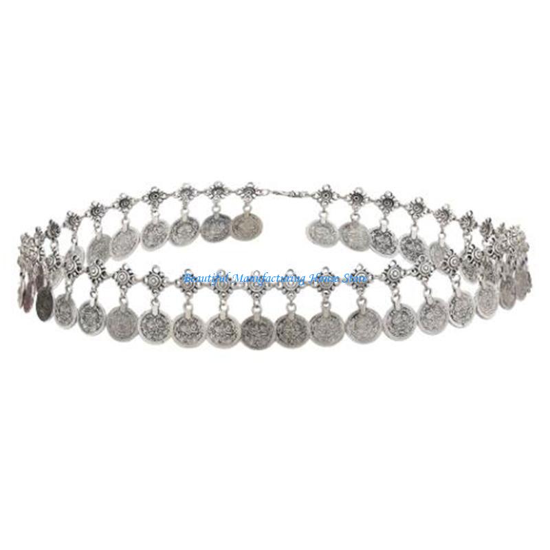 E56A Koin Rantai Perut Gaun Ta - Body Jewelry Indian ulasan dan harga