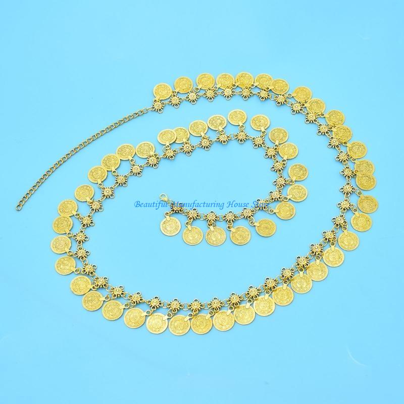 E56A Koin Rantai Perut Gaun Ta - Body Jewelry Indian ulasan dan harga