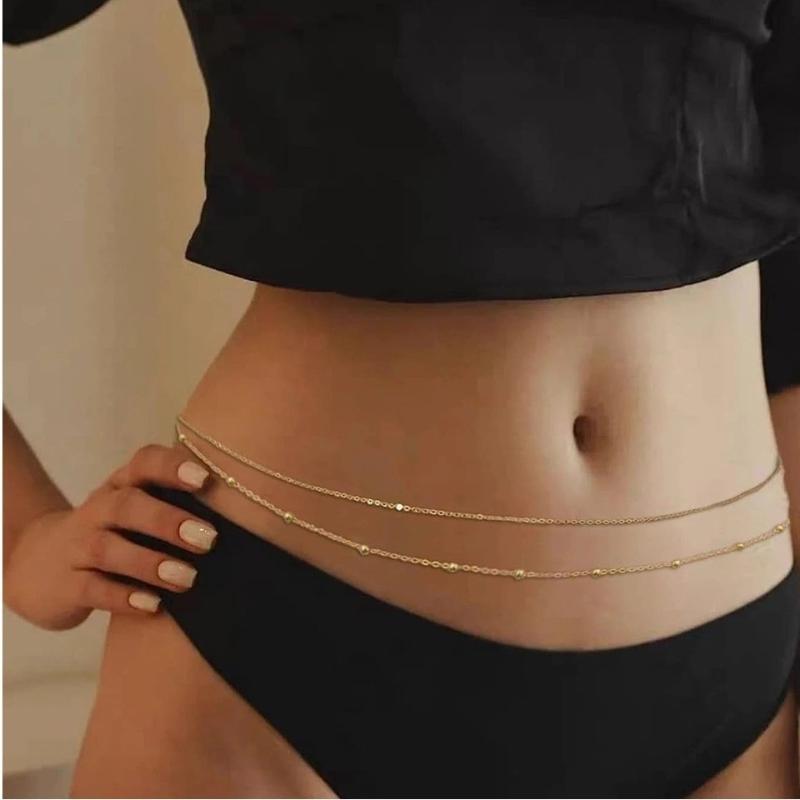 Rantai Pinggang untuk Wanita T - Body Jewelry Waterproof ulasan dan harga