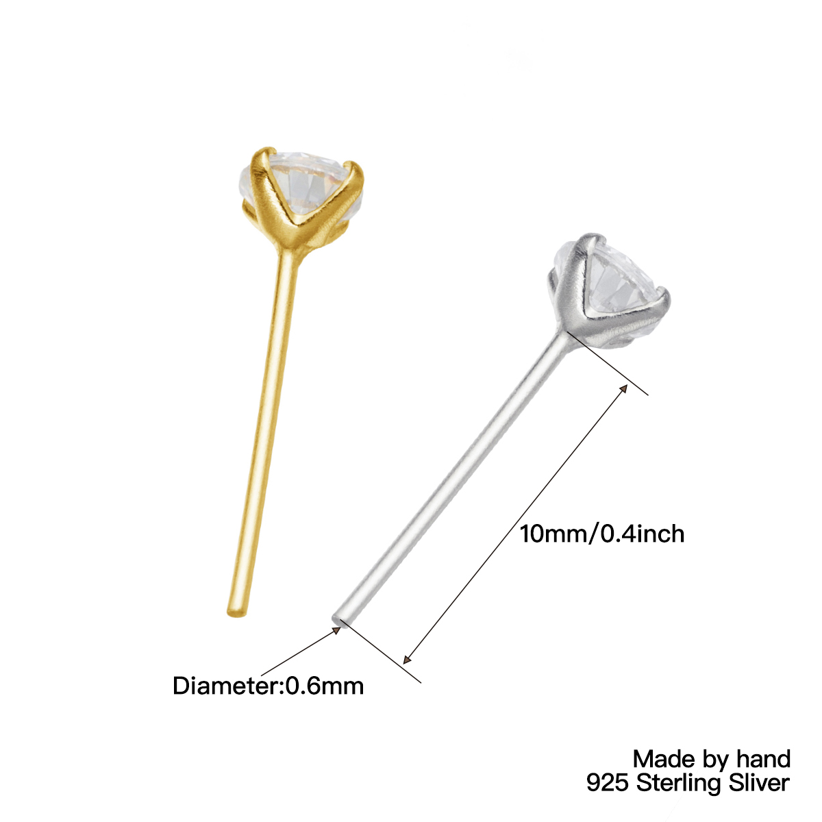 36 Buah/Pak 925 Perak Sterling - Body Jewelry Indian ulasan dan harga