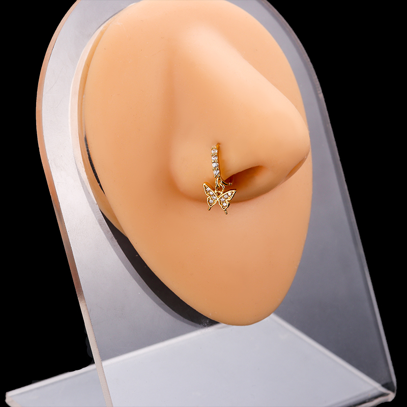 Cincin Hidung Baja Tahan Karat - Body Jewelry Indian ulasan dan harga